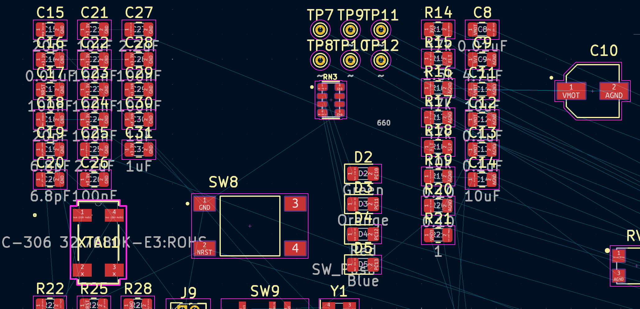 Smaller package components